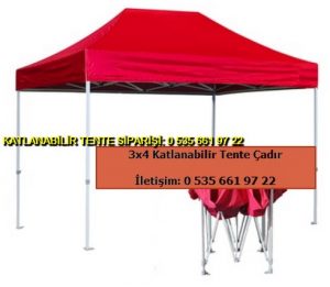 3x4,5 metre Gazebo Katlanabilir Çadır Tente
